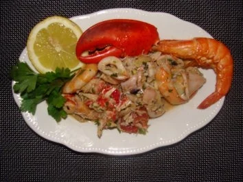 Rezept: Meeresfrüchte : -Best of Atlantic in Sauce- Meeresfrüchte : -Best of Atlantic in Sauce- - Rezept