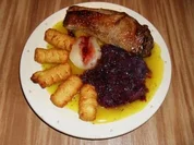 Rezept: Lackierte Gänsebrust Lackierte Gänsebrust - Rezept