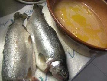 Forelle  im Gemüsebett - Rezept - Bild Nr. 2