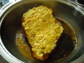 Rezept: Putenbraten mit Senf-Meerrettich-Kruste Bild Nr. 3 Putenbraten mit Senf-Meerrettich-Kruste - Rezept - Bild Nr. 3