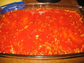 Rezept: Auflauf: Lisa's Paprika - Lasagne.. Bild Nr. 4 Auflauf: Lisa's Paprika - Lasagne.. - Rezept - Bild Nr. 4