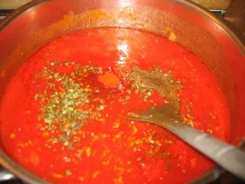 Rezept: Auflauf: Lisa's Paprika - Lasagne.. Bild Nr. 10 Auflauf: Lisa's Paprika - Lasagne.. - Rezept - Bild Nr. 10