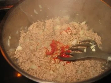 Rezept: Auflauf: Lisa's Paprika - Lasagne.. Bild Nr. 11 Auflauf: Lisa's Paprika - Lasagne.. - Rezept - Bild Nr. 11