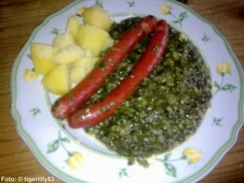 Grünkohl mit Debreziner - Rezept