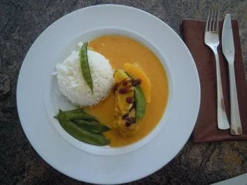 Curryhühnchen in Orangensahnesauce - Rezept - Bild Nr. 11