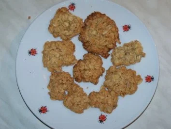 Kernige Haferflockenkekse - Rezept