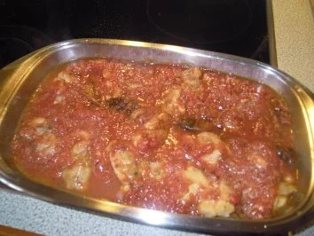 Rezept: geschmortes Hühnchen in Tomatensauce Bild Nr. 7 geschmortes Hühnchen in Tomatensauce - Rezept - Bild Nr. 7