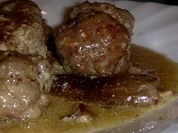 fleischklopse in pilzsosse - Rezept
