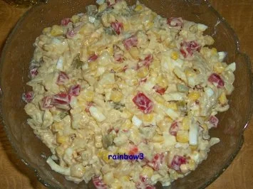 Rezept: Salat: Bunter Nudelsalat Salat: Bunter Nudelsalat - Rezept