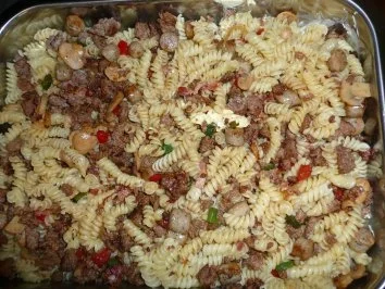 Raclette-Reste-Auflauf - Rezept