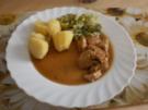 Putengulasch mit  Porree - Rezept