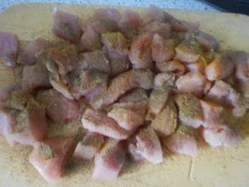 Rezept: Putengulasch mit Porree Bild Nr. 3 Putengulasch mit Porree - Rezept - Bild Nr. 3