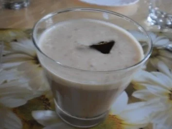 Rezept: dunkle Créme mit Banane dunkle Créme mit Banane - Rezept