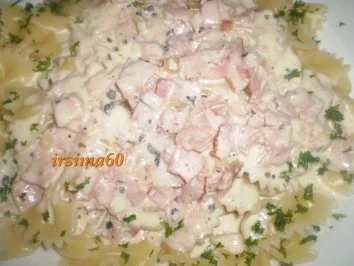 Farfalle mit Trüffelsoße - Rezept - Bild Nr. 2