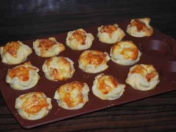 Kleine Käsepäckchen - Rezept