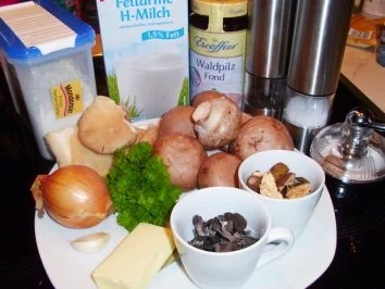 Suppe: Funghi-Creme-Süppchen - Rezept - Bild Nr. 2