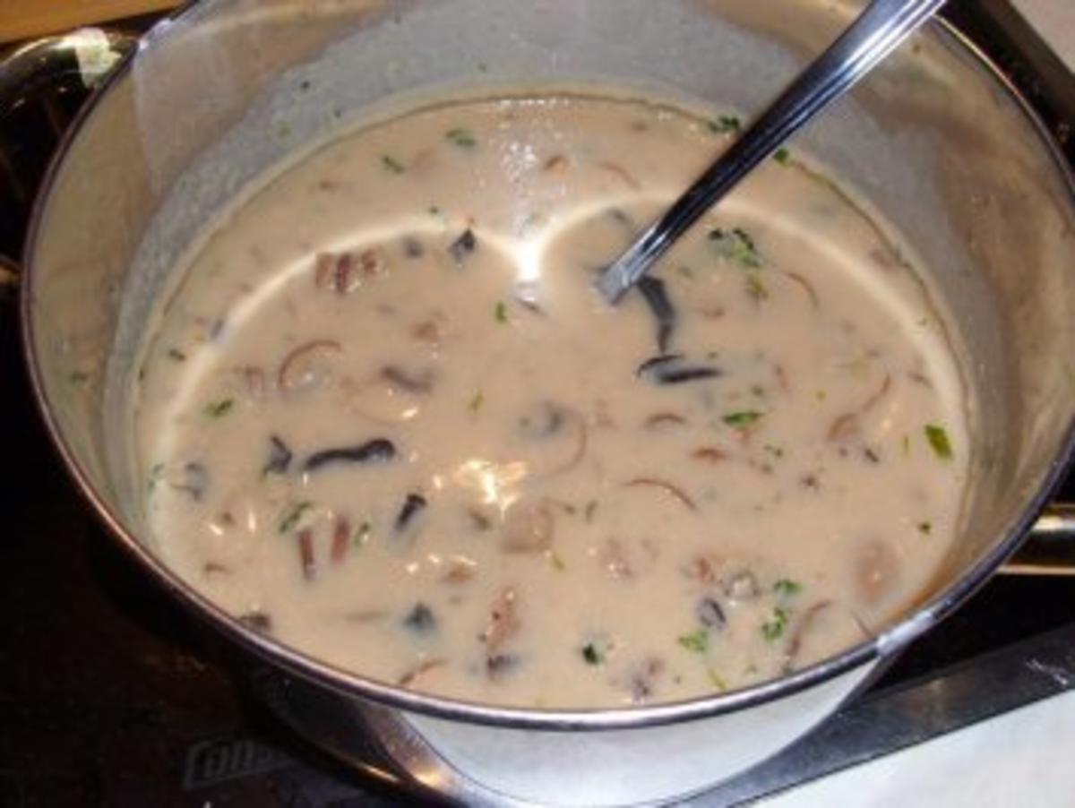 Suppe: Funghi-Creme-Süppchen - Rezept - Bild Nr. 7