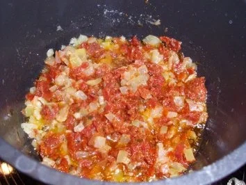 Rezept: Beilage: Griechischer Tomatenreis Bild Nr. 3 Beilage: Griechischer Tomatenreis - Rezept - Bild Nr. 3