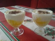 Cocosnuss-Joghurtcreme mit Mango und Ananas - Rezept