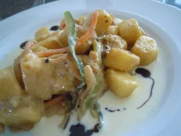 Rezept: Gnocchi mit Mascarponesauce Bild Nr. 7 Gnocchi mit Mascarponesauce - Rezept - Bild Nr. 7