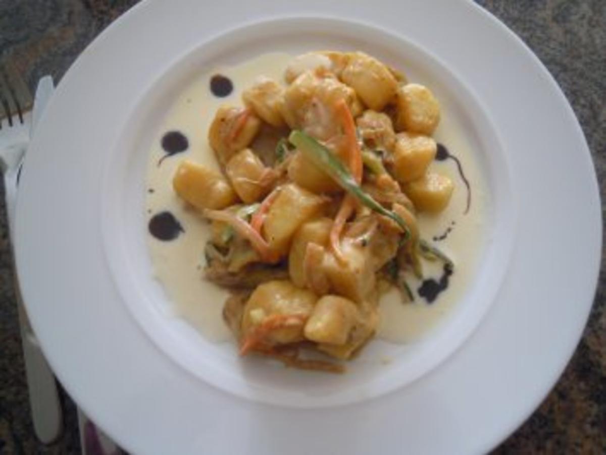 Bilder für Gnocchi mit Mascarponesauce - Rezept