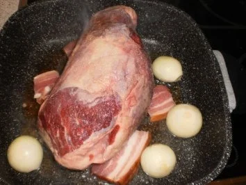 Rezept: Rinderschmorbraten ~ Rosenkohl Bild Nr. 2 Rinderschmorbraten ~ Rosenkohl - Rezept - Bild Nr. 2