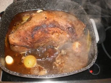 Rezept: Rinderschmorbraten ~ Rosenkohl Bild Nr. 4 Rinderschmorbraten ~ Rosenkohl - Rezept - Bild Nr. 4