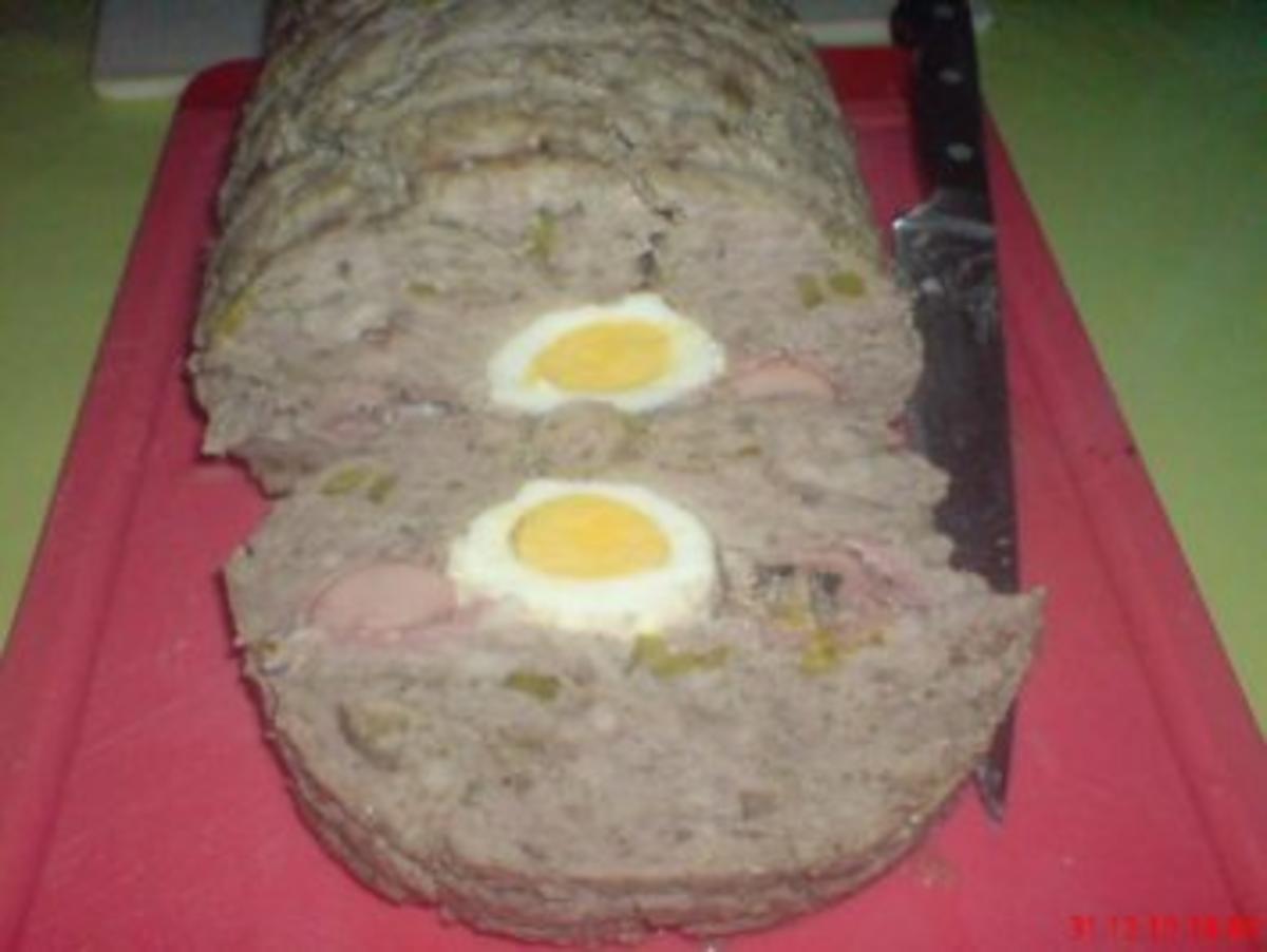 Bilder für Gefüllter Hackbraten - Rezept