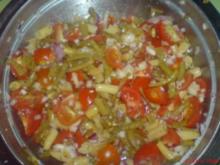 Bohnen - Tomatensalat - Rezept