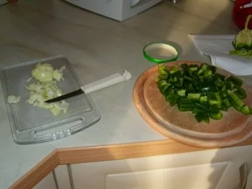 Gehacktes-Pizza mit Bild - Rezept - Bild Nr. 8