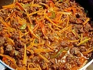 Chinesische Hackfleischpfanne - Rezept