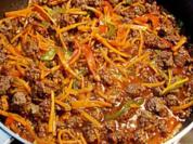 Chinesische Hackfleischpfanne - Rezept
