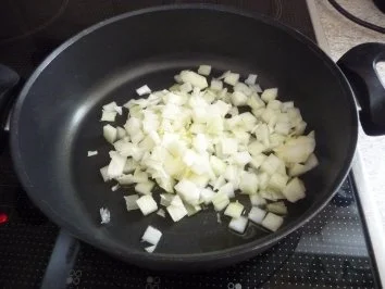 Hauptgericht : Mangold, Leberkäse und Nudeln - Rezept - Bild Nr. 3