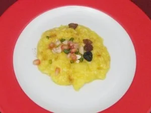 Rezept: Süßer Reis mit Safran Süßer Reis mit Safran - Rezept