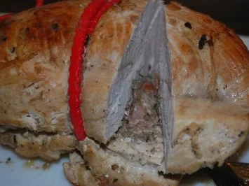 Gefüllter Putenbraten - Rezept - Bild Nr. 2