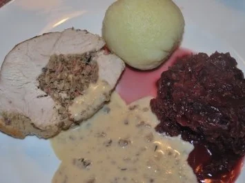 Gefüllter Putenbraten - Rezept