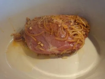 Schweinebraten mit einer Gyros-Note - Rezept - Bild Nr. 3