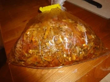 Schweinebraten mit einer Gyros-Note - Rezept - Bild Nr. 2