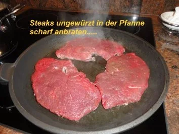 Fleisch:    HÜFTSTEAK mit KRÄUTERKRUSTE - Rezept - Bild Nr. 4