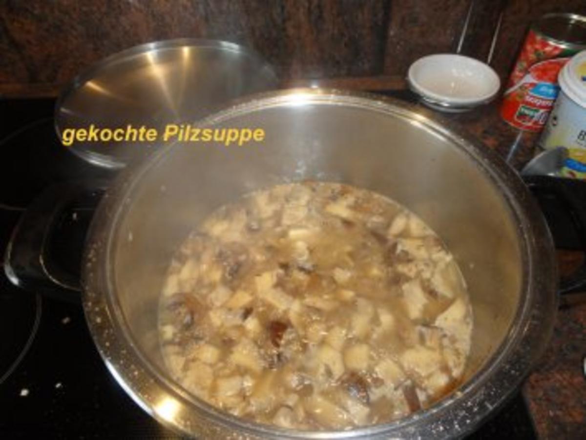 Suppe:   PILZCREM - Rezept - Bild Nr. 4