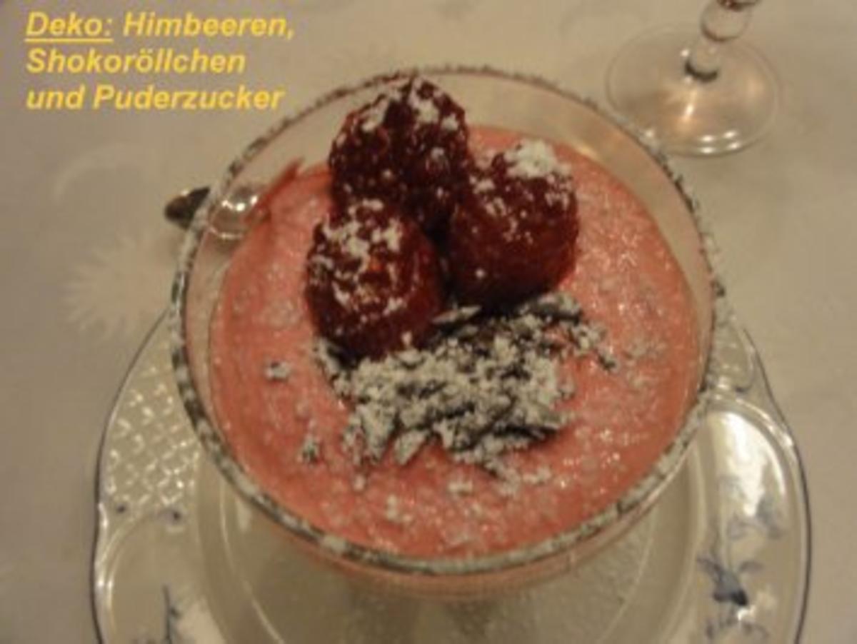 Dessert:  HIMBEER - MOUSSE - Rezept - Bild Nr. 4
