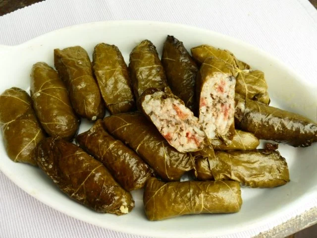 Rezept: Weinblätter mit Hackfleischfüllung Bild Nr. 8 Weinblätter mit Hackfleischfüllung - Rezept - Bild Nr. 8