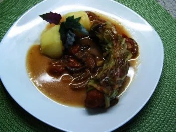 Verhüllte Rinderbockwurst - Rezept