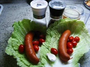 Verhüllte Rinderbockwurst - Rezept - Bild Nr. 2