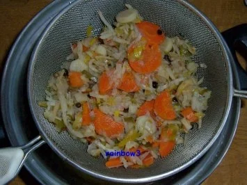 Kochen: Gemüsebrühe mit Nudeln - Rezept - Bild Nr. 5