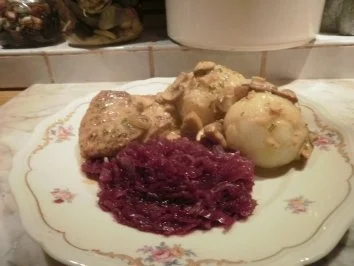 Kalbsmedaillons in Champignonrahmsoße - Rezept