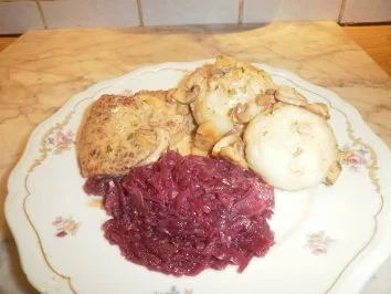 Kalbsmedaillons in Champignonrahmsoße - Rezept - Bild Nr. 3