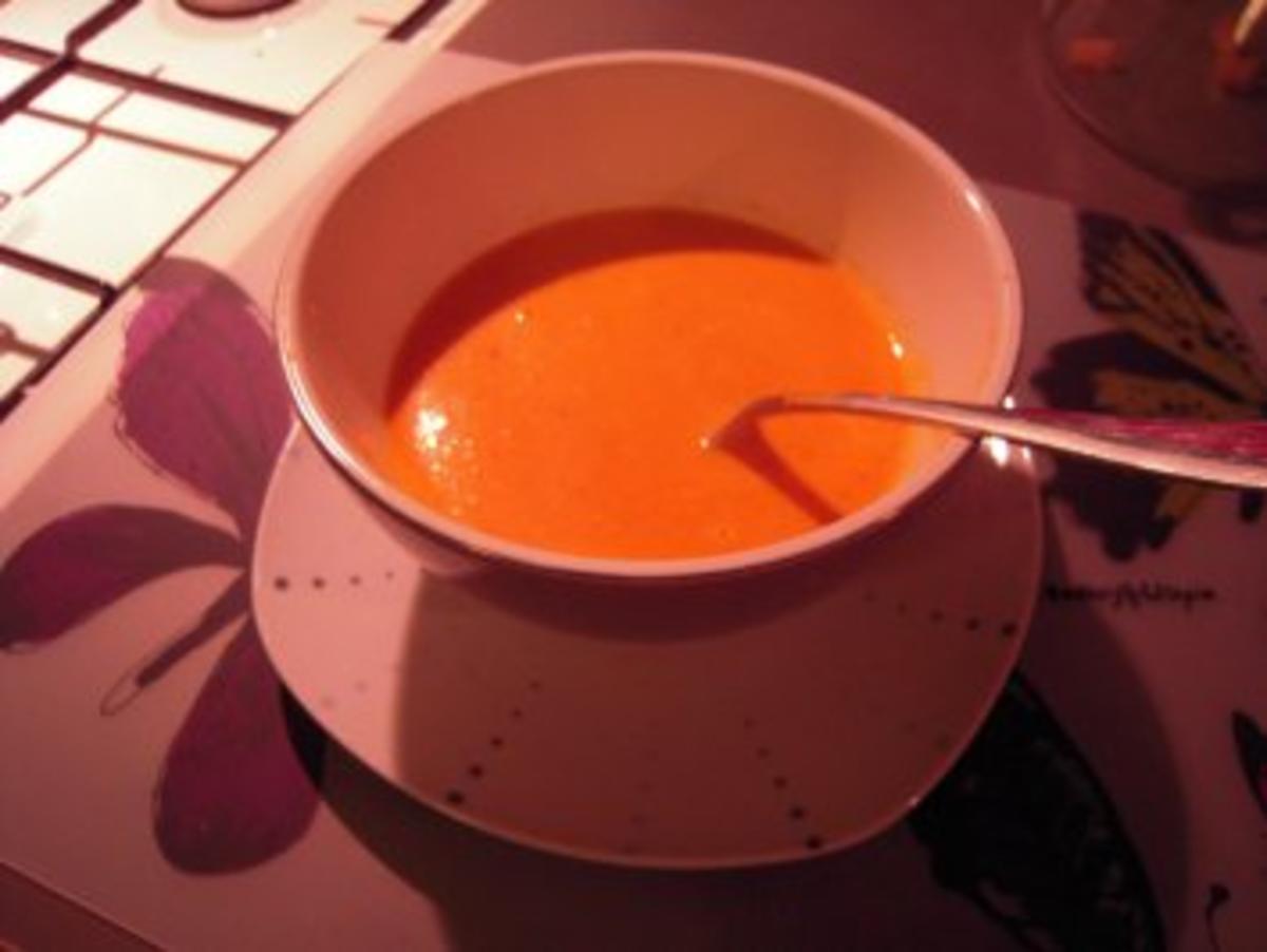 Karotten-Ingwer-Kokos-Suppe - Rezept