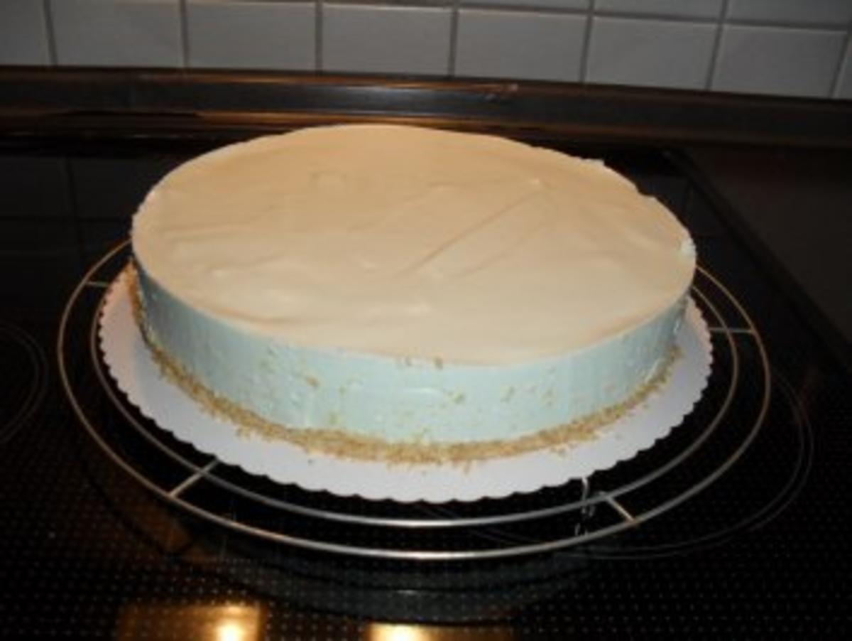 Bilder für Sommertorte Philadelphia-Kuchen, Kühlschrankkuchen - Rezept