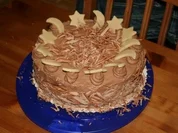 Torten: Trüffeltorte mit einem Hauch von Zimt - unsere Weihnachtstorte - Bilder sind on - - Rezept